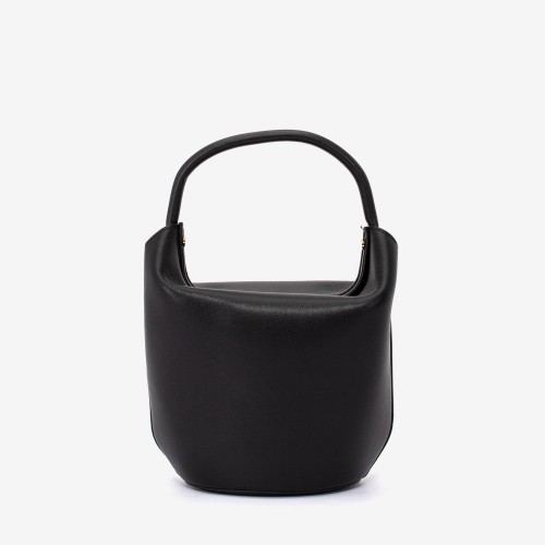 Geanta crossbody ENZO NORI model DARA din piele naturală negru