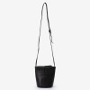 Geantă crossbody ENZO NORI model ALINE din piele naturală negru - Imagine 4