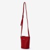 Geantă crossbody ENZO NORI model ALINE din piele naturală rosu - Imagine 2