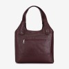 Geanta dama ENZO NORI MEG, piele naturala, burgundy 