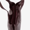 Geanta dama ENZO NORI MEG, piele naturala, burgundy 