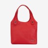 Geanta dama ENZO NORI MEG, piele naturala, rosu