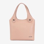 Geanta dama ENZO NORI MEG, piele naturala, roz