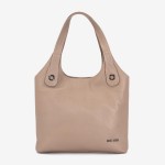 Geanta dama ENZO NORI MEG, piele naturala, bej