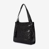 Geanta shopper model DREAM din piele naturală negru - Imagine 2