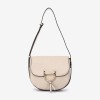 Geanta crossbody ENZO NORI model FREYA din piele naturală alb - Imagine 1