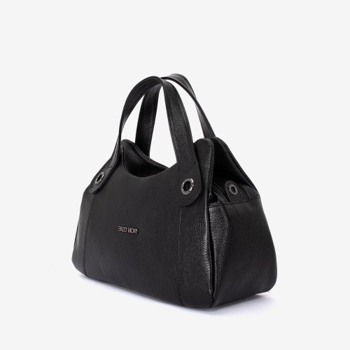 Geanta dama ENZO NORI model SIENNA piele naturală negru