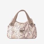 Geanta dama ENZO NORI model SIENNA piele naturală bej-gold