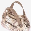 Geanta dama ENZO NORI model SIENNA piele naturală bej-gold