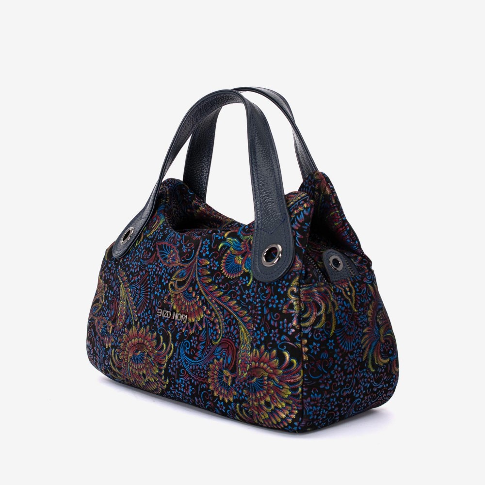 Geanta dama ENZO NORI model SIENNA piele naturală multicolor