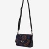 Geantă crossbody ENZO NORI model MARCELA din piele naturală variat - Imagine 2