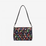 Geantă crossbody ENZO NORI model MARCELA din piele naturală multicolor