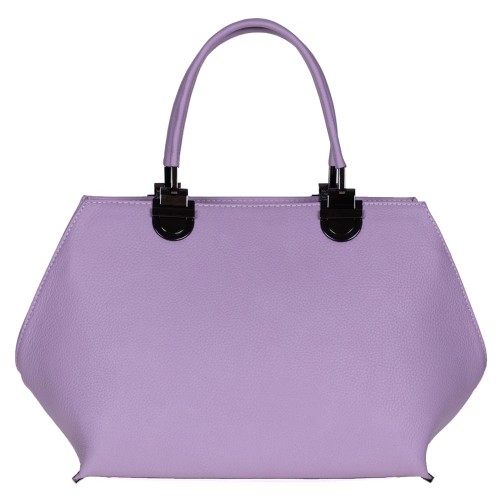 Geantă de damă Model RUMBA din piele naturală Violet