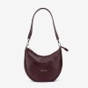 Geanta casual ENZO NORI model VALENCIA din piele naturală burgundy - Imagine 1