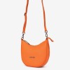 Geanta casual ENZO NORI model VALENCIA din piele naturală orange - Imagine 2
