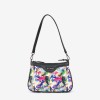 Geanta casual ENZO NORI model LORENA din piele naturală multicolor - Imagine 1