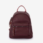 Rucsac dama model OTHA din piele ecologica rosu