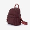 Rucsac dama model OTHA din piele ecologica rosu - Imagine 2