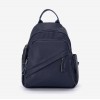 Rucsac dama model ELLIOT din piele ecologica albastru - Imagine 1