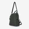 Rucsac dama model COSTA din piele ecologica verde - Imagine 2