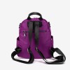 Rucsac dama model ROSALYN din piele ecologica violet - Imagine 4