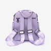 Rucsac dama ENZO NORI model KAILEY din piele naturala  violet - Imagine 4