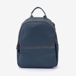 Rucsac dama ENZO NORI model PAM din piele naturala albastru