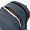 Rucsac dama ENZO NORI model PAM din piele naturala albastru - Imagine 3