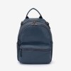 Rucsac dama ENZO NORI model LAUREL din piele naturala albastru - Imagine 1
