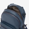 Rucsac dama ENZO NORI model LAUREL din piele naturala albastru - Imagine 3