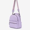 Rucsac dama ENZO NORI model LAUREL din piele naturala violet - Imagine 2