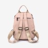 Rucsac dama ENZO NORI model ARELY din piele naturala roz - Imagine 4