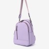 Rucsac dama ENZO NORI model ARELY din piele naturala violet - Imagine 2
