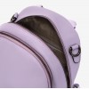 Rucsac dama ENZO NORI model ARELY din piele naturala violet - Imagine 3