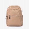 Rucsac dama ENZO NORI model EMER din piele naturala roz - Imagine 1