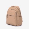 Rucsac dama ENZO NORI model EMER din piele naturala roz - Imagine 2