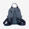 Rucsac dama ENZO NORI model CARMELA din piele naturala albastru - Imagine 3