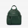 Rucsac dama ENZO NORI model RIVA-S din piele naturala verde - Imagine 1