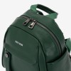 Rucsac dama ENZO NORI model RIVA-S din piele naturala verde - Imagine 3