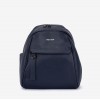 Rucsac dama ENZO NORI model RIVA din piele naturala albastru - Imagine 1
