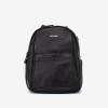 Rucsac dama ENZO NORI model LUCY din piele naturala negru - Imagine 1