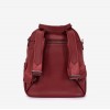 Rucsac dama ENZO NORI model LUCY din piele naturala rosu - Imagine 4