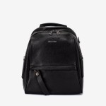 Rucsac dama ENZO NORI model TINA din piele naturala negru