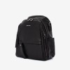 Rucsac dama ENZO NORI model TINA din piele naturala negru - Imagine 2