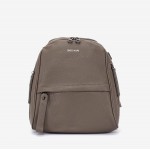 Rucsac dama ENZO NORI model TINA din piele naturala gri