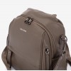 Rucsac dama ENZO NORI model TINA din piele naturala gri - Imagine 2
