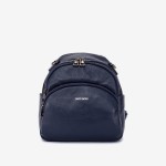 Rucsac dama ENZO NORI model TINY din piele naturala albastru