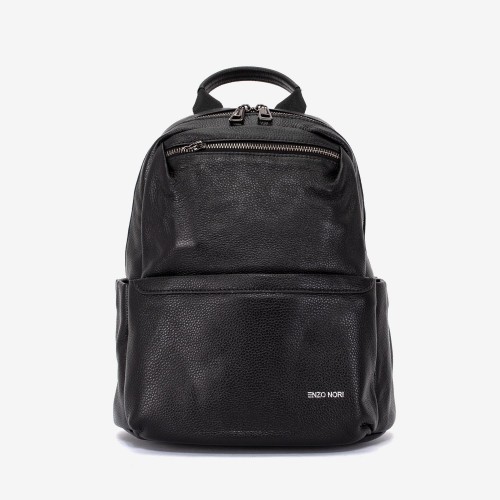 Rucsac dama ENZO NORI model RADY din piele naturala negru
