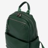 Rucsac dama ENZO NORI model RADY din piele naturala verde - Imagine 3