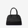 Geanta crossbody model ALMA piele naturală italiana negru - Imagine 4